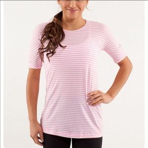Lululemon devotion striped tee
